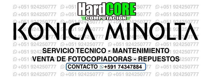 TECNICO FOTOCOPIADORAS KONICA MINOLTA en Vinto - Imagen 1