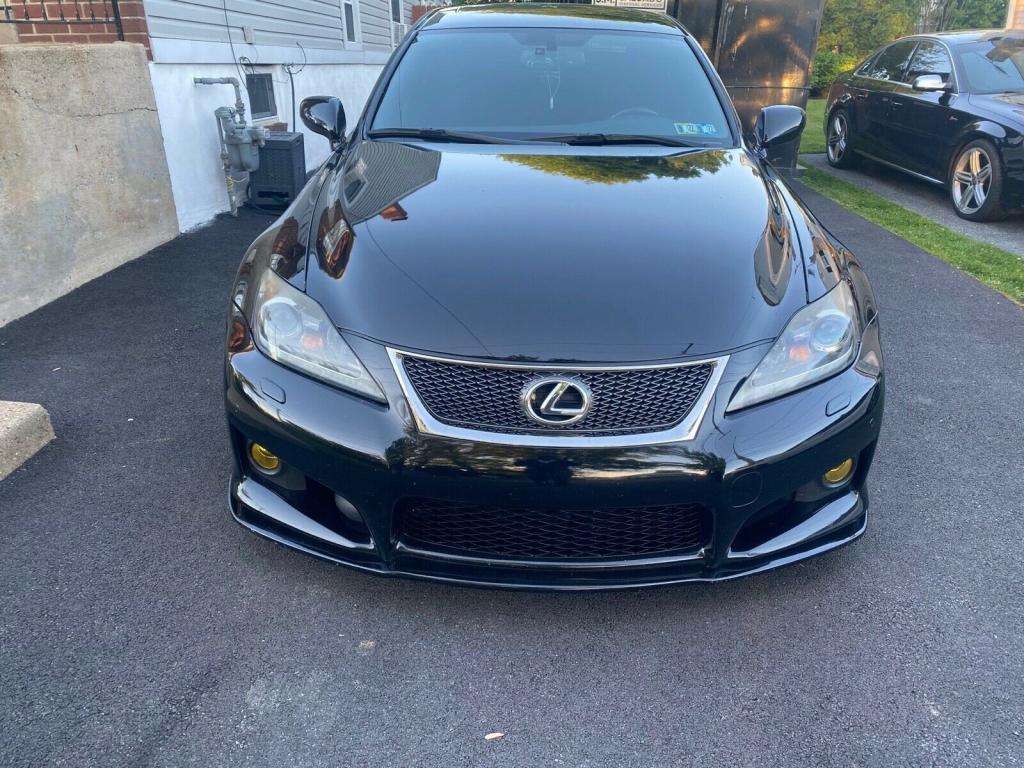 2011 Lexus IS F Sedan Black RWD Automatic in United States - Image 1