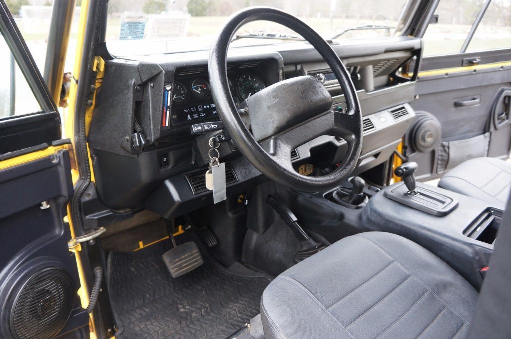 1997 Land Rover Defender Base Sport Yellow SUV in Indianapolis - Image 1