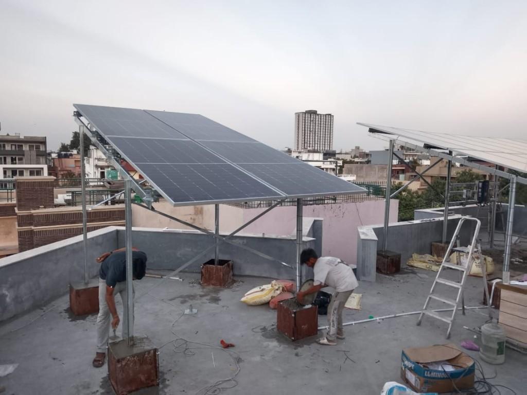 Solar Panel Installation in Lucknow in India - Image 4