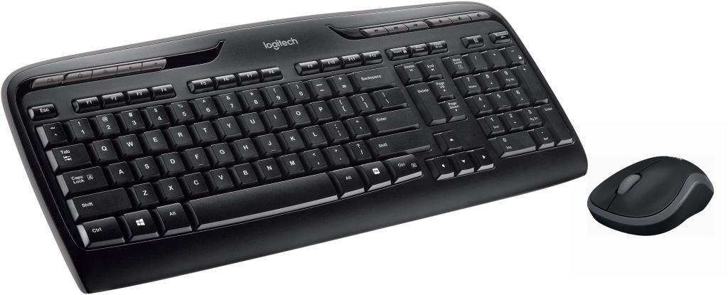 Logitech - MK320 Full-size Wireless Membrane Keyboard and … in Austin - Image 1