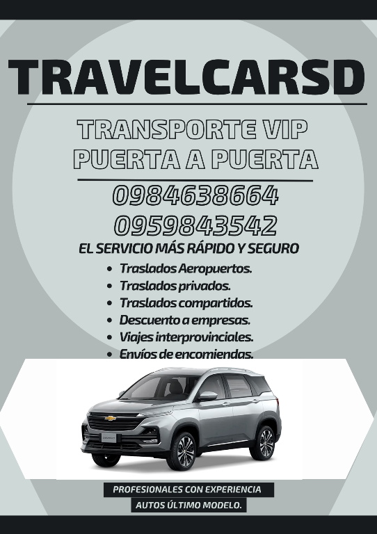 TravelCarsD Servicio de Transporte VIP en Libertad - Imagen 2