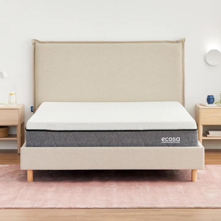 Alta Bed Frame - Double / Oyster Shell in Dunedin - Image 1