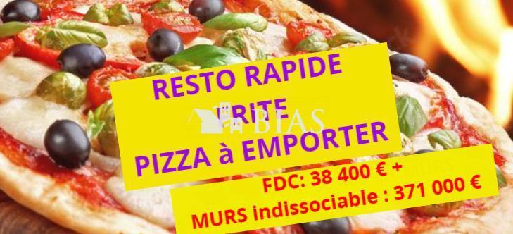 RESTO RAPIDE – PIZZA Vente à Emporter – SNACK FRITE… à … à Moulins - Photo 1