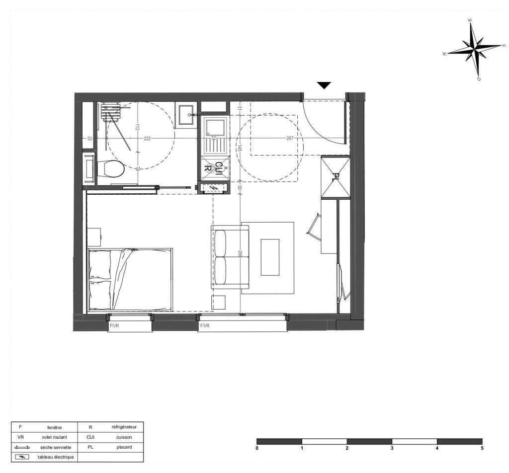 APPARTEMENT STUDIO à Lille - Photo 1