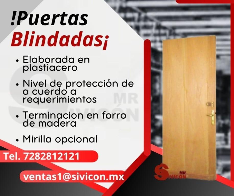 Puertas Blindadas en Querétaro – Protección Real y Confiable en Querétaro (QRO) - Imagen 1