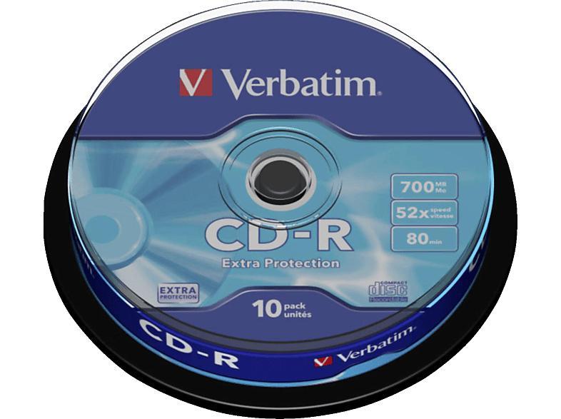 VERBATIM 43437 Extra Protection / Schutz SC CD-R 52X Rohling in Erfurt - Bild 1