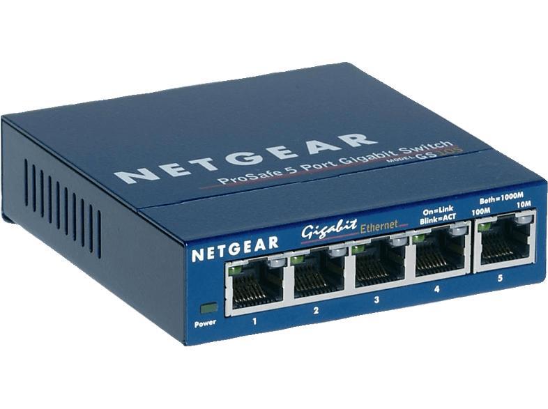 NETGEAR GS 105 Switch 5 in Bad Krozingen - Bild 1