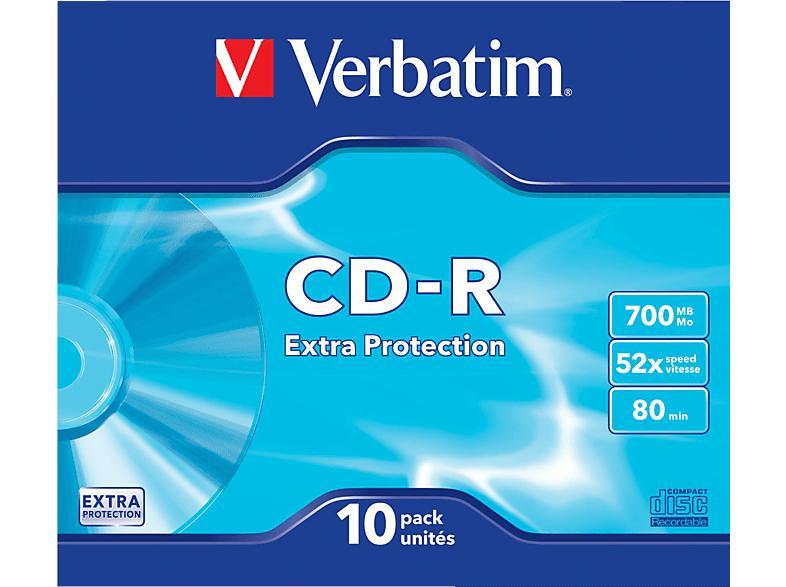 VERBATIM 43415 SC Extra Protection / Schutz CD-R 700 48X Rohling in Rostock - Bild 1