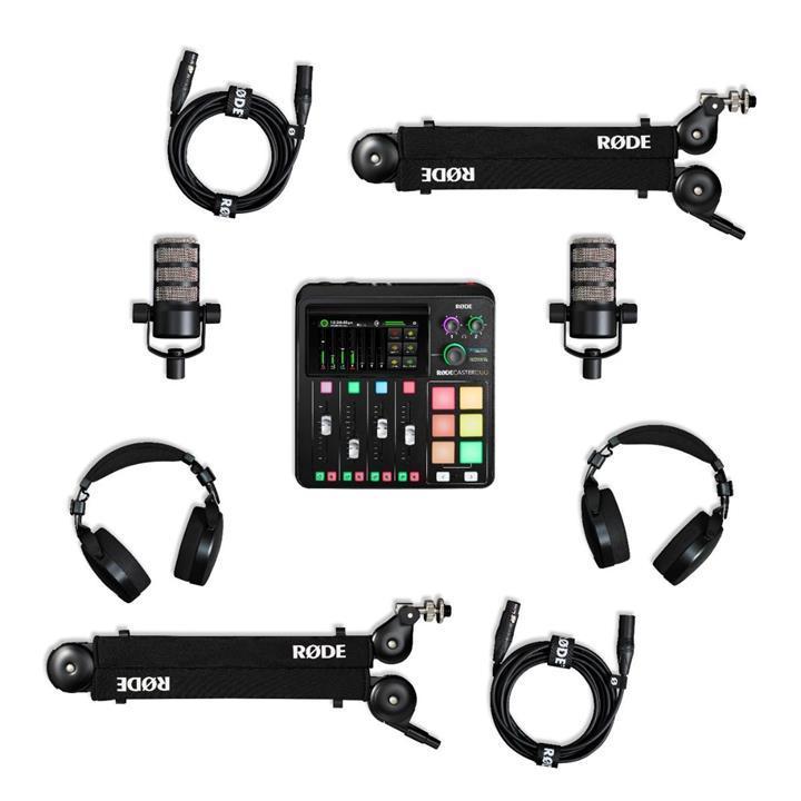 Rode Two Person Podcasting Bundle Inc.RodaCaster Duo,& 2X … in Townsville - Image 1
