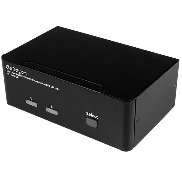 SWITCH 2 PUERTOS CONMUTADOR KVM 2 DISPLAYPORT 4K 60HZ IN … en la Ciudad Real - Imagen 1