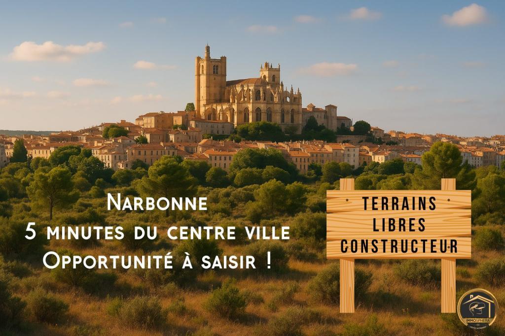 Terrains libres constructeur à Narbonne - Photo 1