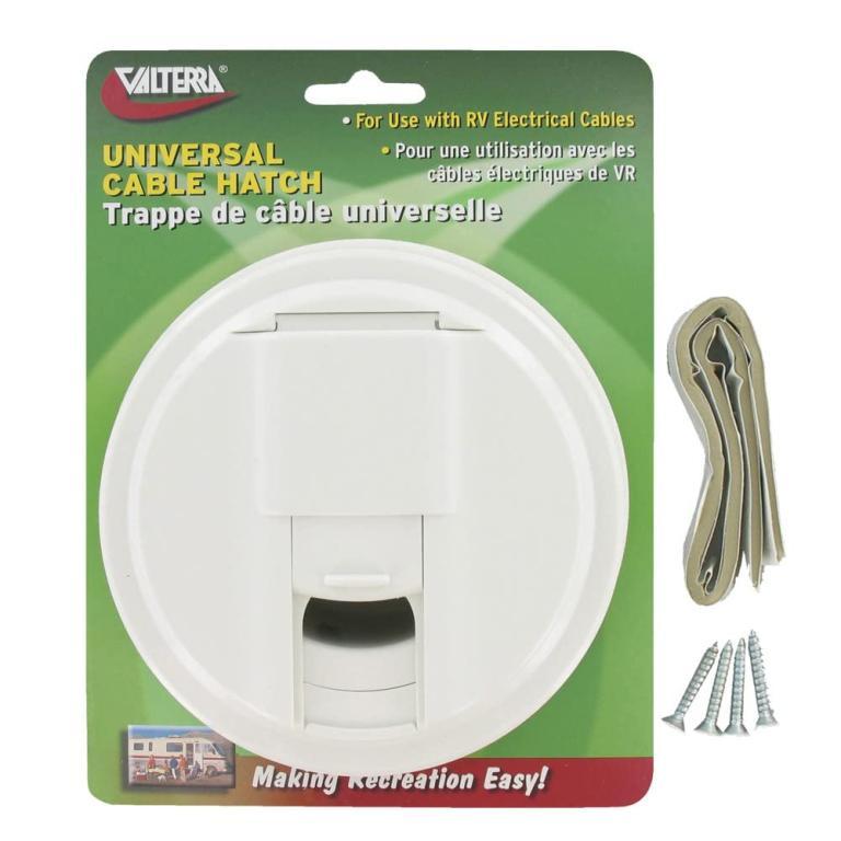 VALTERRA A10-2130VP CABLE HATCH UNV RND WH CD; 5 In x 3 … in London, Ontario - Image 1