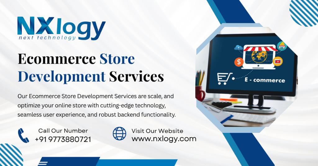Custom eCommerce Website Development – NXlogy Solutions in Pitampura - Image 1