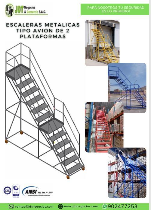 ESCALERAS TIPO AVION CERTIFICADAS en Perú - Imagen 1