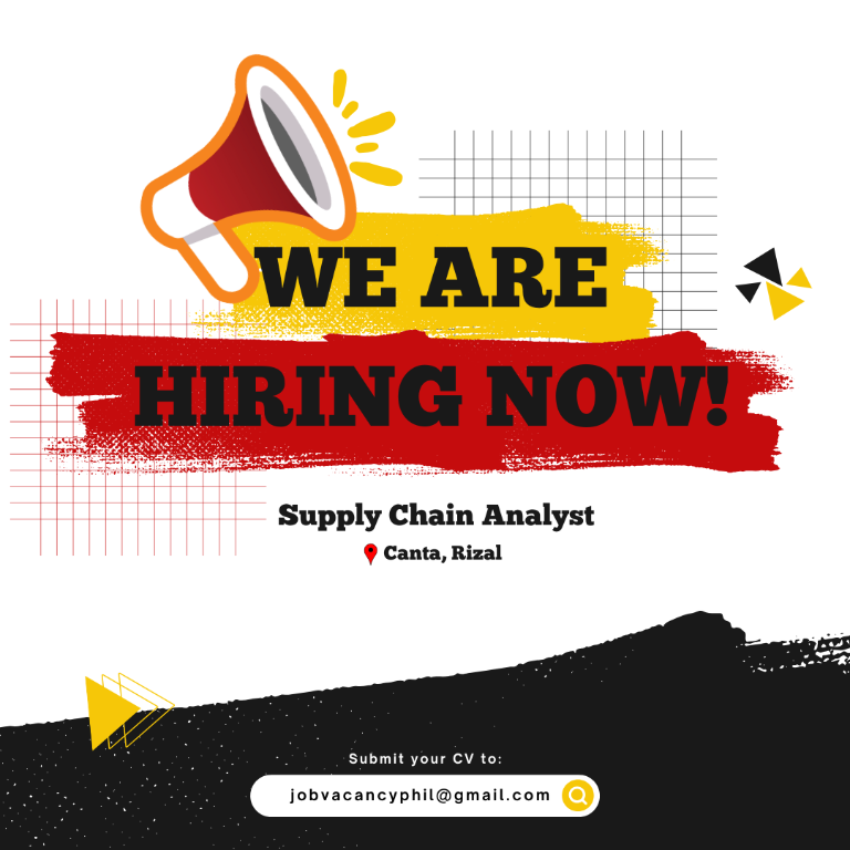 Supply Chain Analyst in Cainta in Lower Bicutan - Image 1