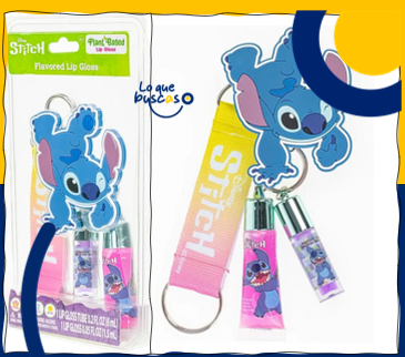STITCH LIP GLOSS LLAVERO en Ilopango - Imagen 1