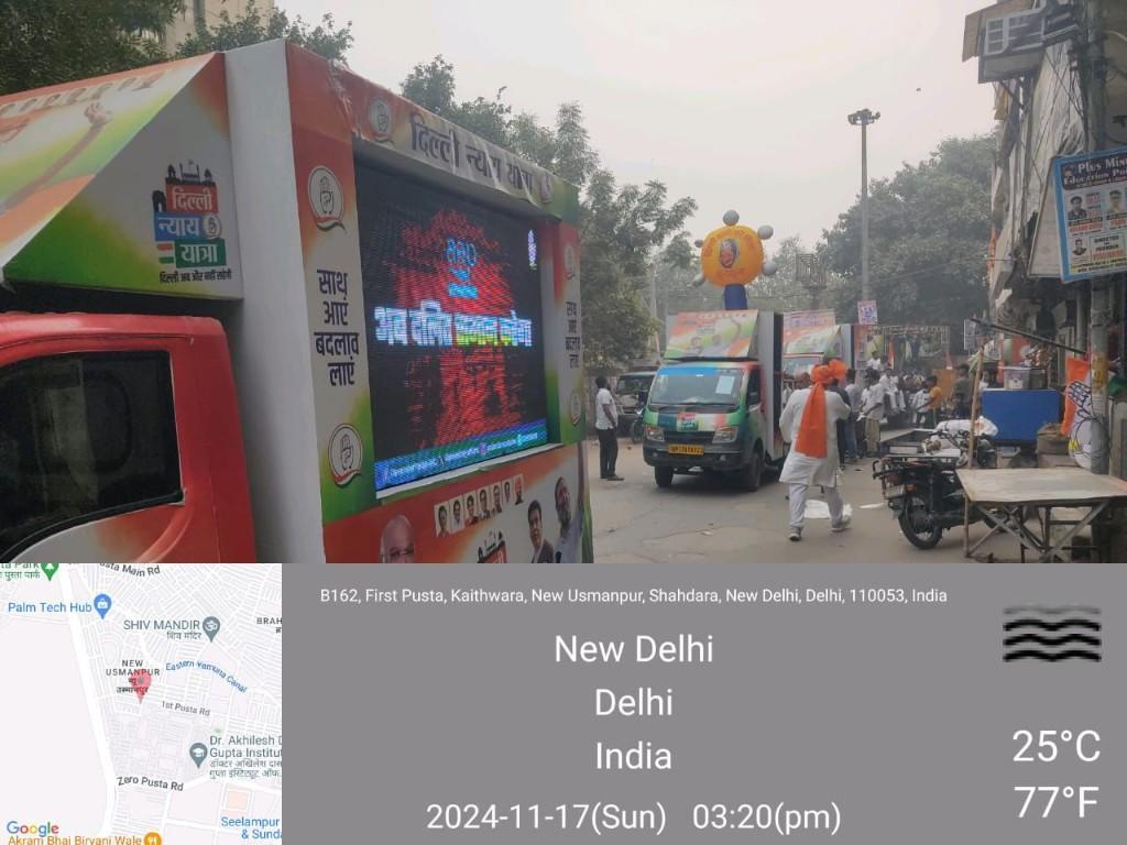 LED Van Rental for Election Campaigns in Faridabad - Image 1