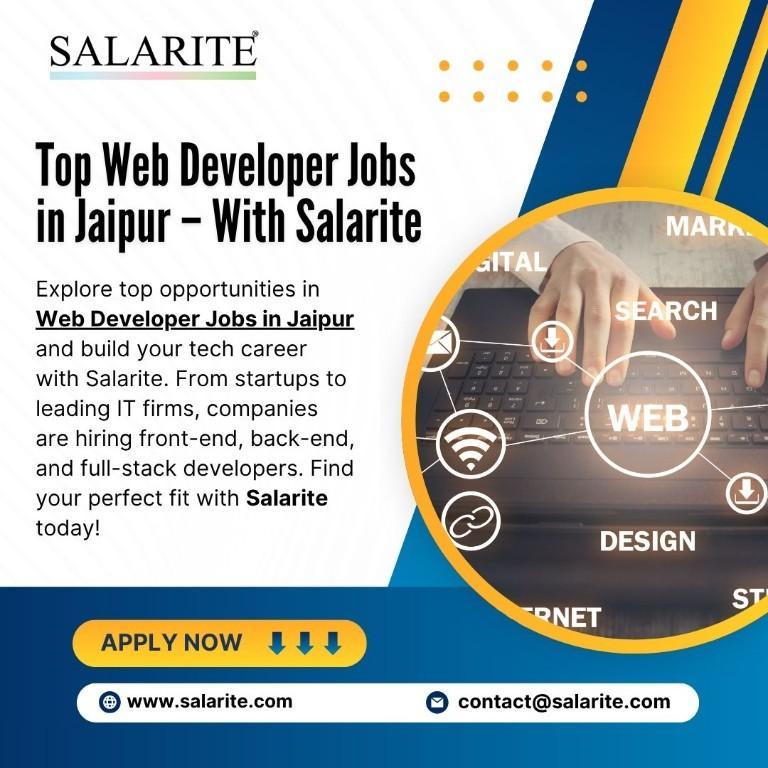 Top Web Developer Jobs in Jaipur – With Salarite in Jaipur - Image 1