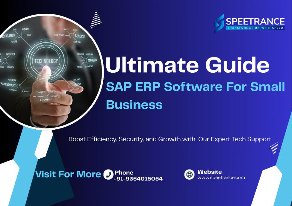 Top Best Sap ERP Software For Small Business Management in Pitampura - Image 1