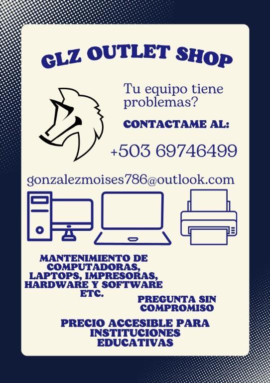 Soporte tecnico de Computacion y impresoras en San José Villanueva - Imagen 1