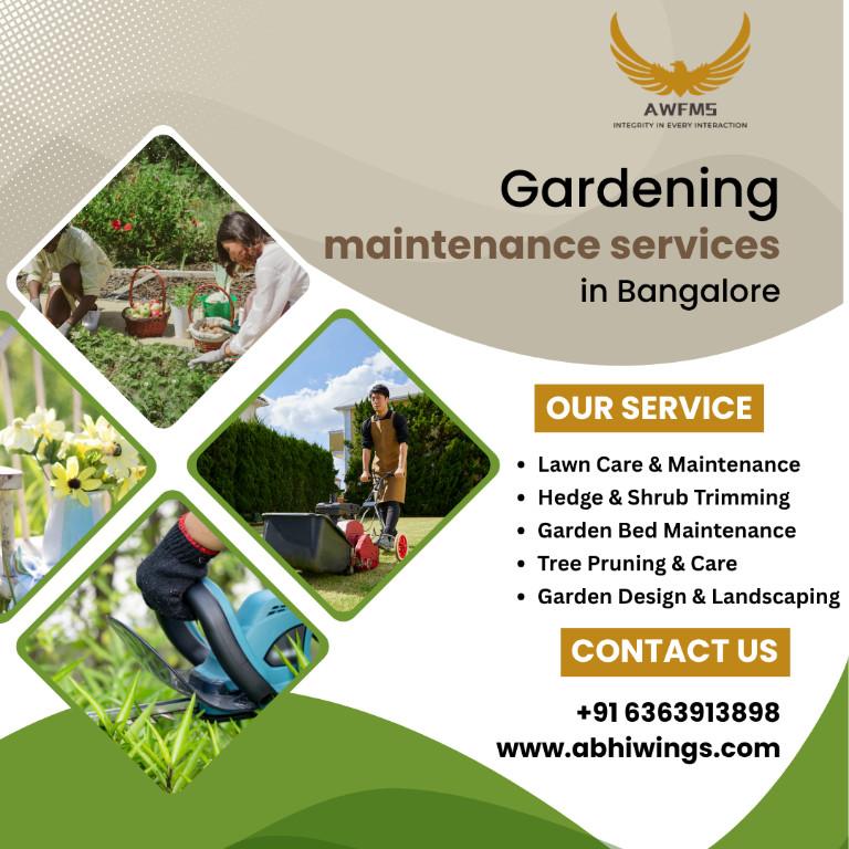 Garden maintenance services in Bangalore in Bangalore - Image 1