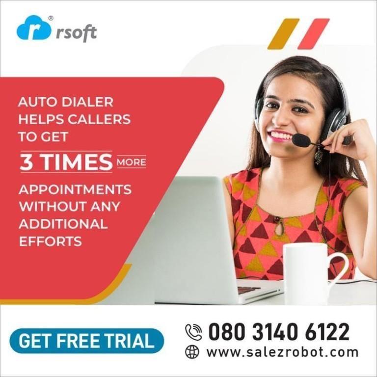 Ai Sim Based Auto Dialer, Calls Management System | RSoft's RDia in Chennai - Image 1