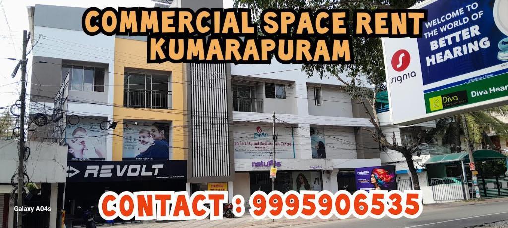 Commerical Space For Rent in kumarapuram Poonthi Road Trivandrum in Palayam - Image 1