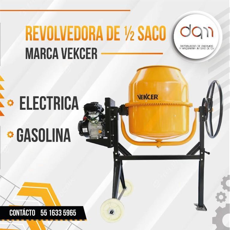 REVOLVEDORAS DE MEDIO SACO A GASOLINA – MEZCLA RÁPIDA en México - Imagen 1