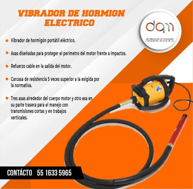 VIBRADORES DE CONCRETO ELÉCTRICOS – PRECISIÓN Y EFICIENCIA en México - Imagen 1