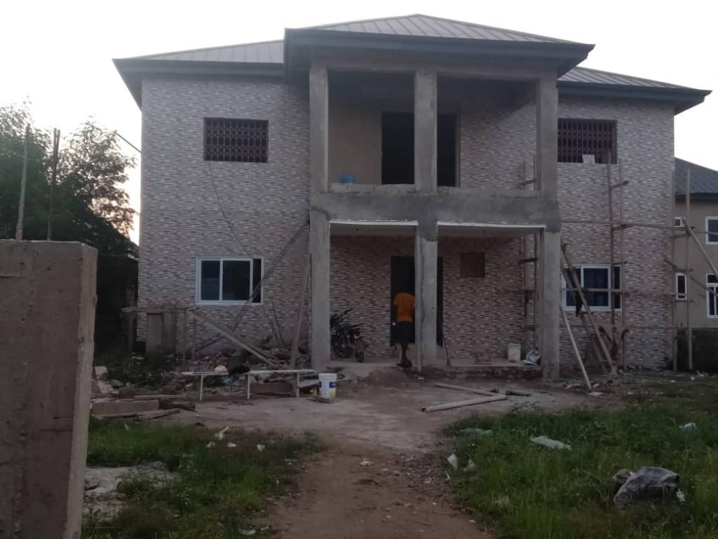*REGISTERED & ROOFED 5MASTER BRM HOUSE ADJEN KOTOKU, AMASAMAN, in Ghana - Image 1