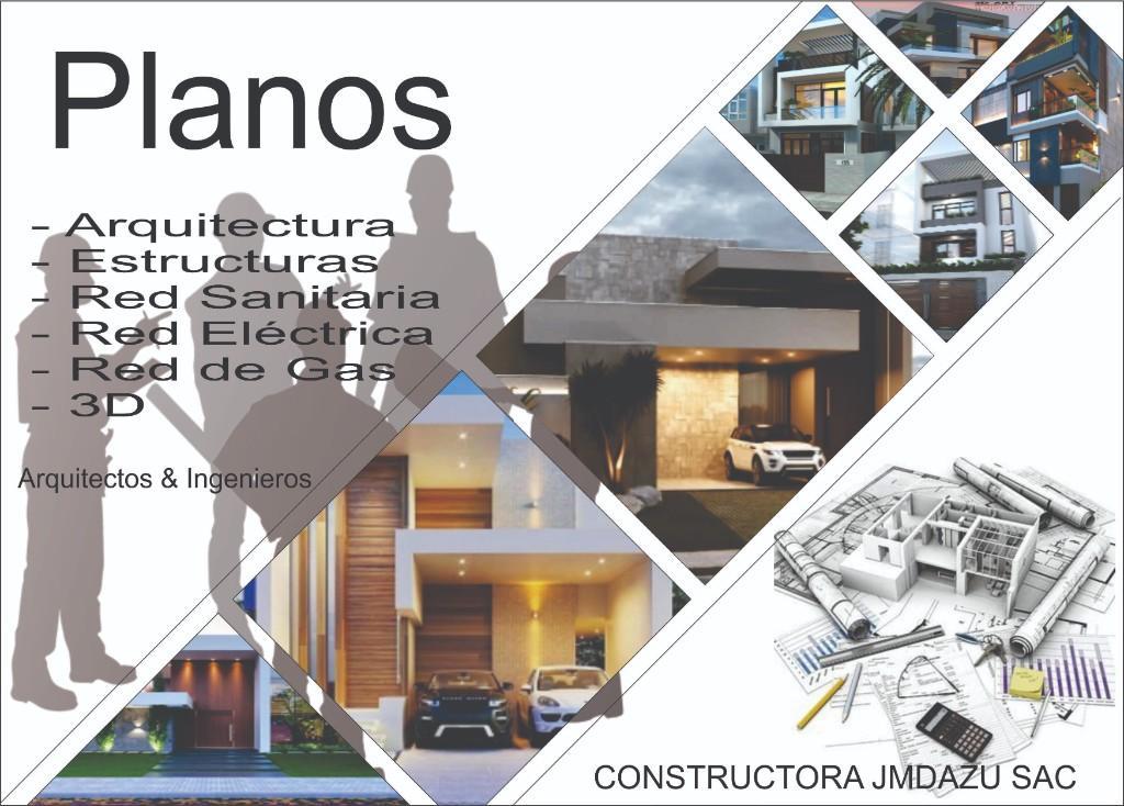 PLANOS CASAS Y 3D en Lima - Imagen 1