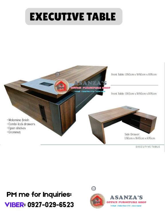 EXECUTIVE OFFICE TABLE | DIRECT SUPPLIER in Philippines - Image 2