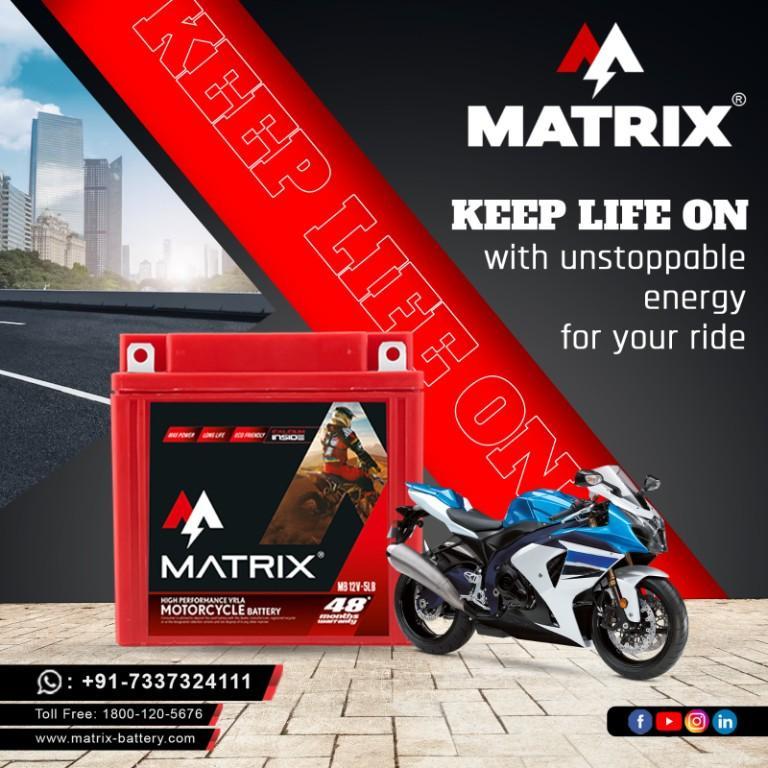 Advanced Motorcycle Batteries Designed for Smooth Rides in India - Image 1