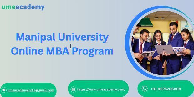 Manipal University Online MBA Program in India - Image 1
