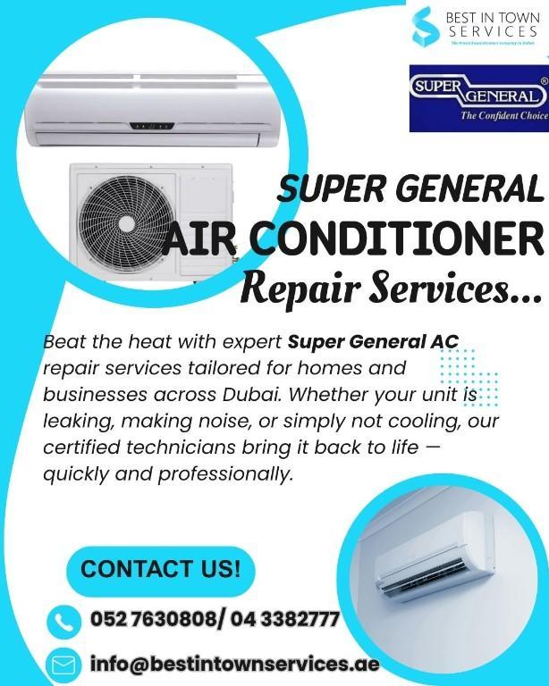Best In Town - Super General AC Repair in Dubai - Image 1