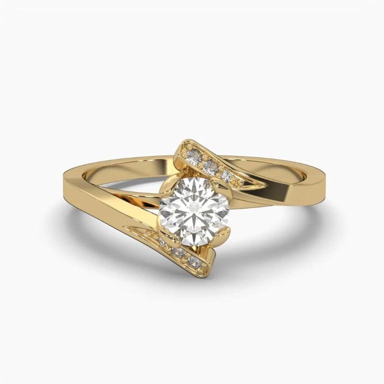Lab Grown Solitaire Diamond Ring – Timeless Elegance Meets Moder in India - Image 2