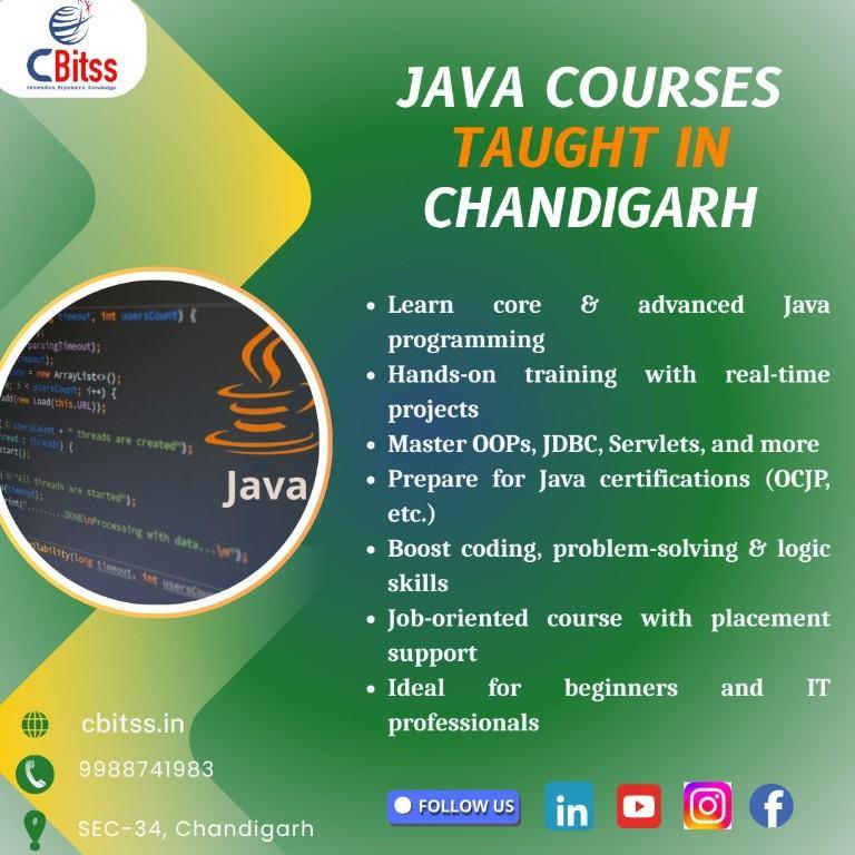 Become a Skilled Java Developer – Build Apps That Power the Digi in Chandigarh - Image 1