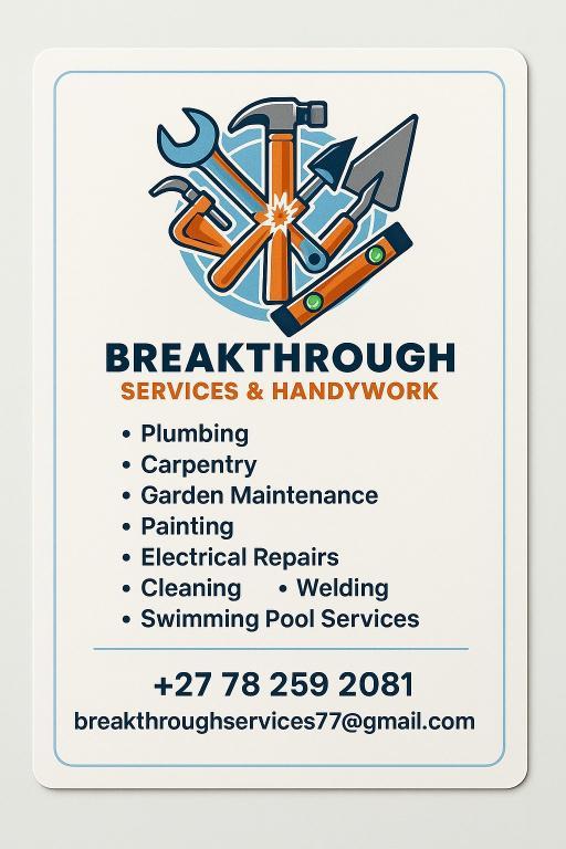 breakthrough Services and Handywork in Randburg - Image 2