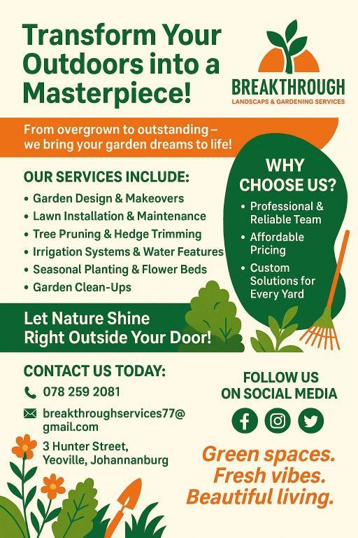 Breakthrough Services and Handywork in Randburg - Image 1