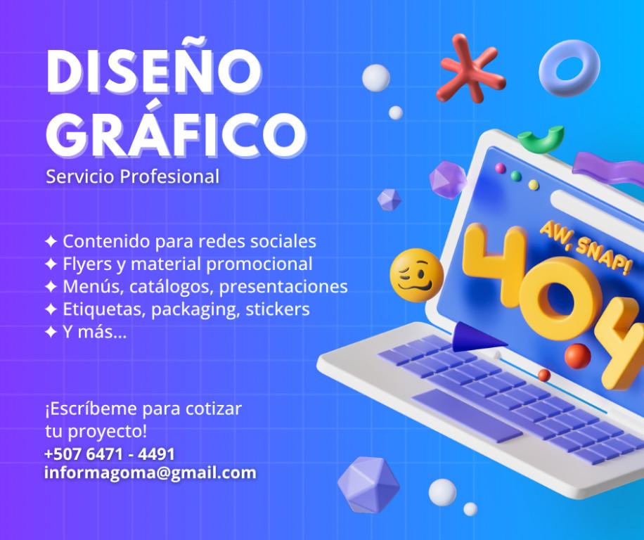 DISEÑO GRÁFICO PROFESIONAL PARA TU EMPRENDIMIENTO en Panamá - Imagen 1