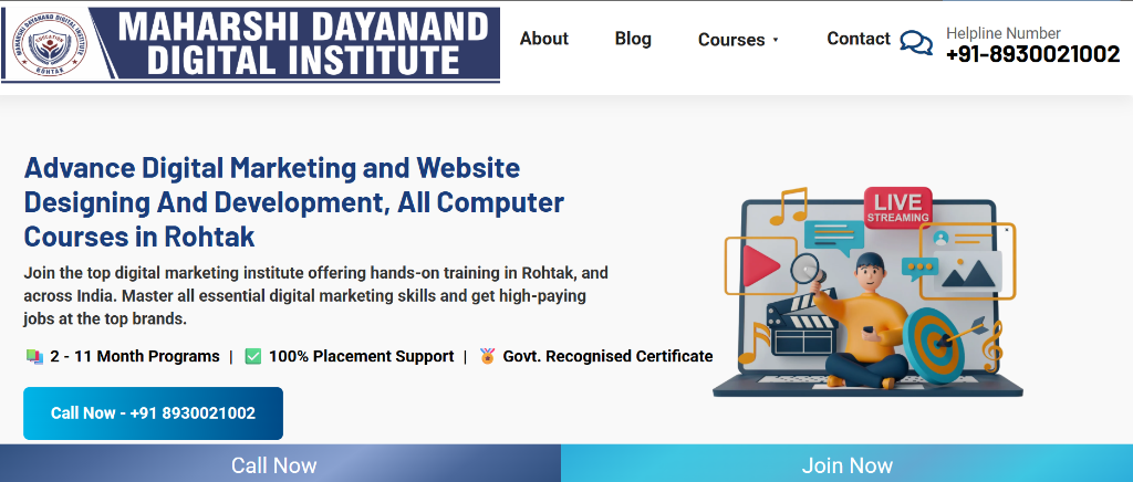 Advance Digital Marketing and Website Designing And Development, in India - Image 1