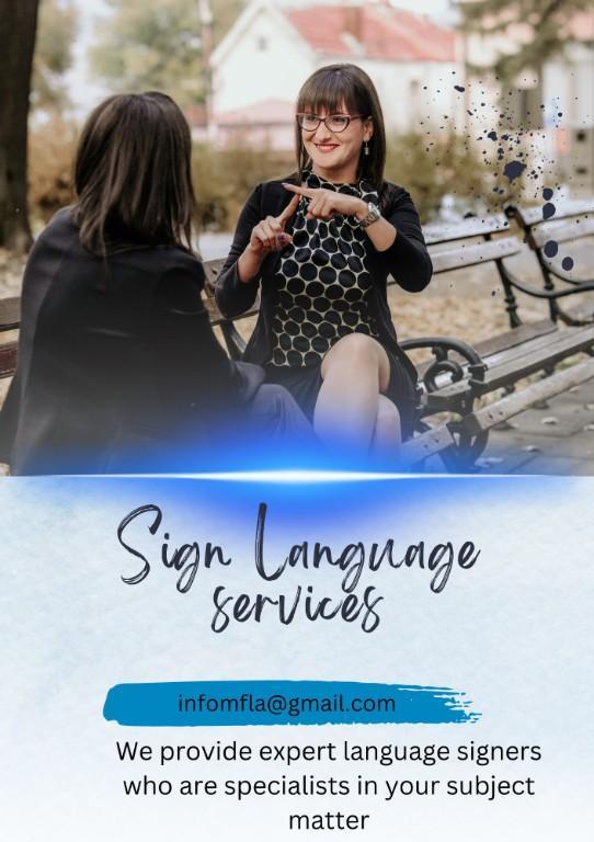 Professional Sign Language Interpreters in South Africa - Image 1