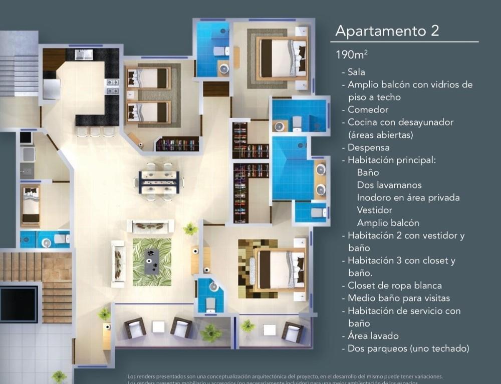 HERMOSOS APARTAMENTOS EN SANTIAGO CERRO HERMOSO en Licey al Medio - Imagen 4