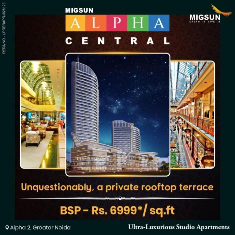Migsun Alpha Central | Retail Space in Alpha 2, Greater Noida in Gautam Budh Nagar - Image 1