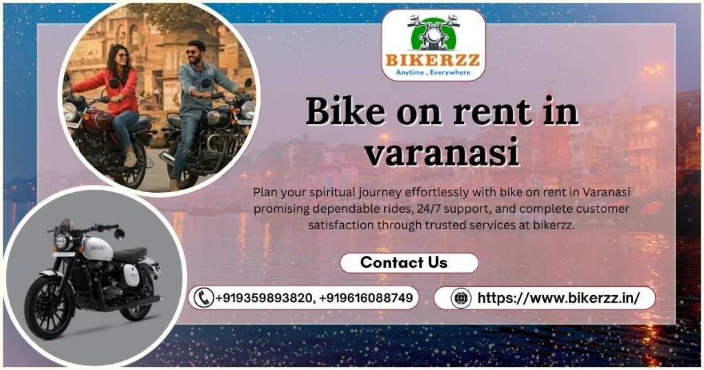 Travel Varanasi Freely Bike on Rent in Varanasi Service in Varanasi - Image 1