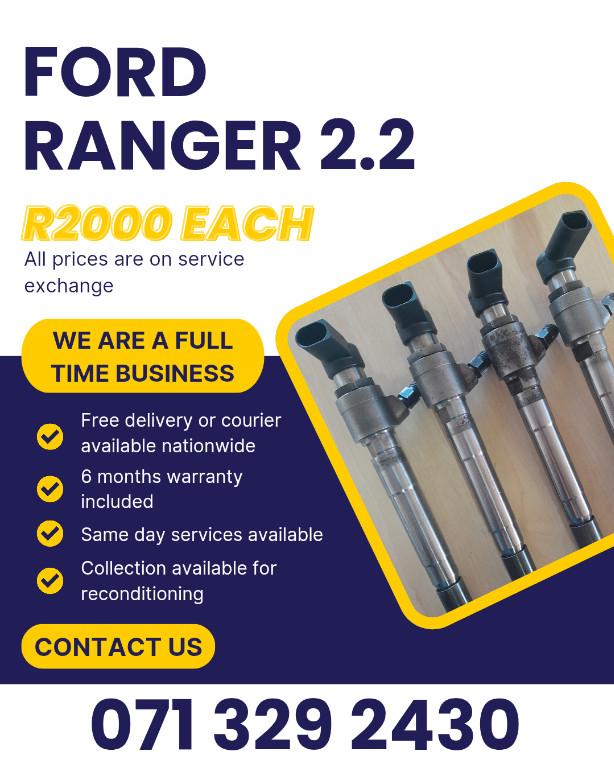 FORD RANGER 2.2 INJECTORS in Witbank - Image 1