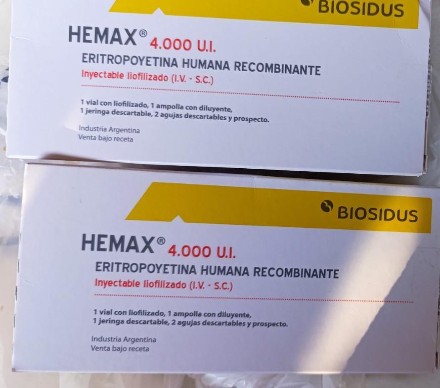 En venta! Eritropoyectina 4000ui en Ñemby - Imagen 2