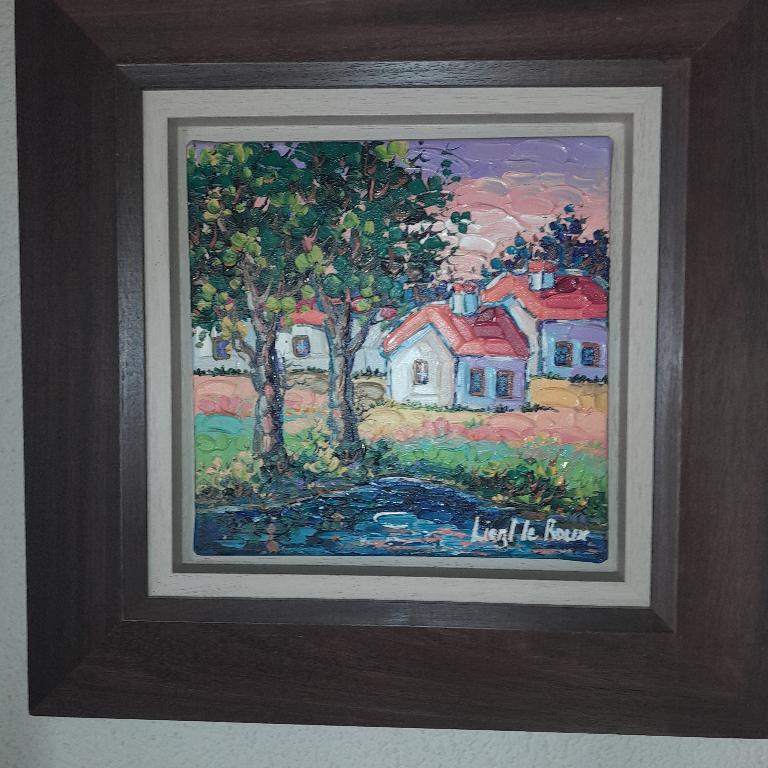 Collectable Liezel Le Roux 2 x Framed Painting in South Africa - Image 1