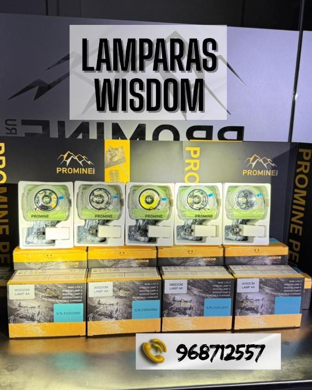 LAMPARAS MINERAS WISDOM en Perú - Imagen 1